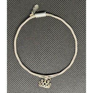 Born In‎ The USA Strung Crown Charm Bracelet Bangle Guitar String